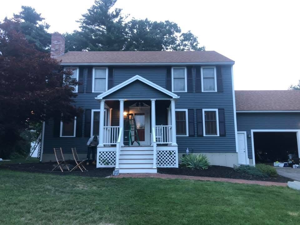 Colonial House Front